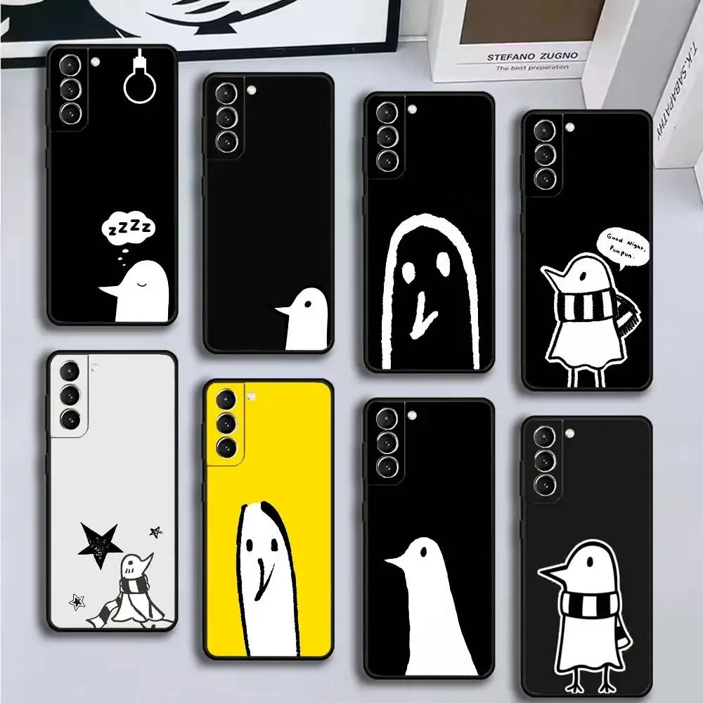

Epc Goodnight Punpun Phone Case For Samsung GalaxyA13,21s,22,31,32,52,53,71,72,73,Soft Black Cover