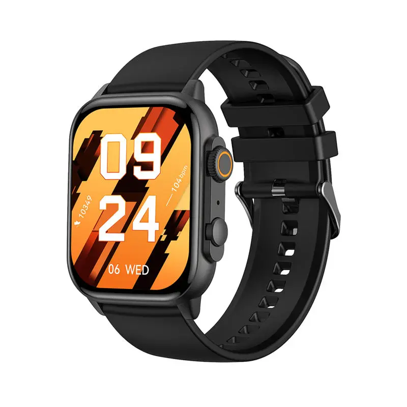 

AMOLED Smart Watch HK95 with Square HD Screen Heart Rate Blood Pressure Monitor BT Calling Smartwatch for Men Women 2024