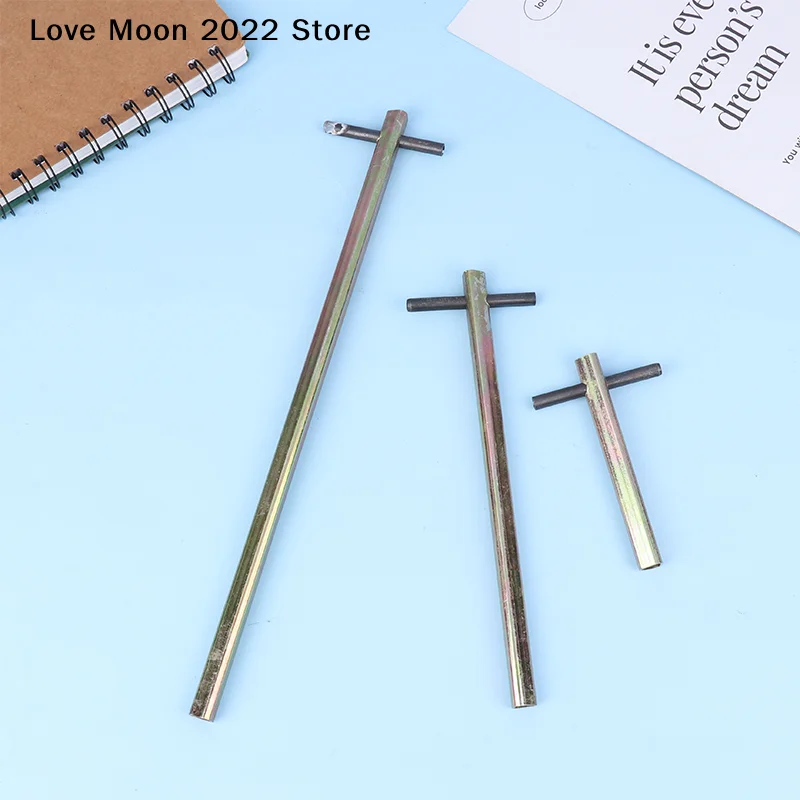 【LM】Multi-Functional Extended T Type Elevator Triangle Key Professional Triangle Key Train Triangle Key For Elevator Door