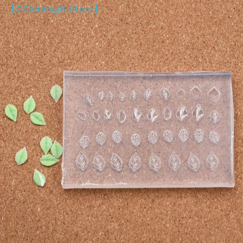 3D-Form aus Silikon für Nagelkunst-Dekorationen, DIY Mini-Blatt-Design-Vorlagen, Form für Nägel, Schmuck, Bastelarbeiten, transparente Nagelform【AliS8】