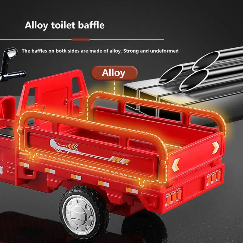 Pull Back Cars Alloy Tricycle Toy Miniature Vehicles Model Cool Safe Realistic For Classroom Carnival Rewards Daycare Stockings