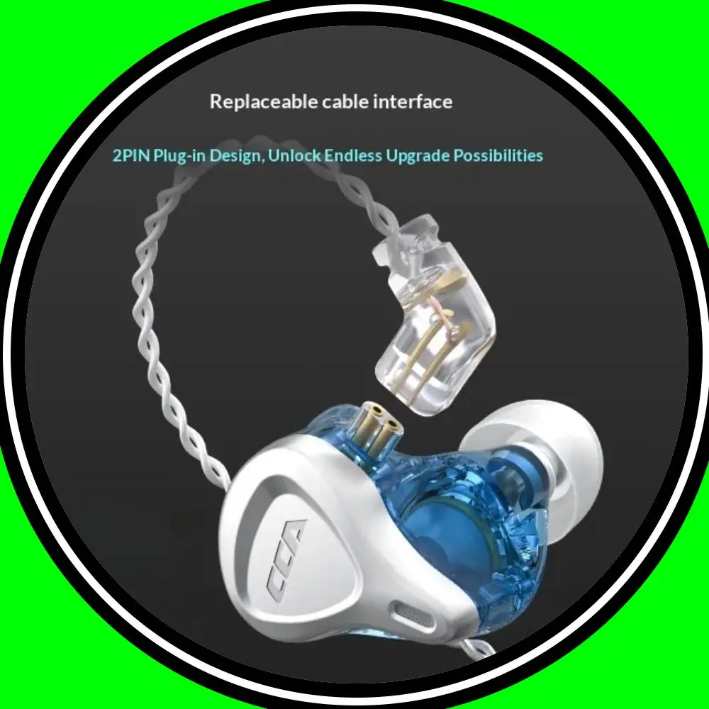 

CCA CSN наушники проводной HiFi стерео бас звук гибридный 1DD + 1BA драйвер игровая гарнитура 2-контактный съемный кабель наушники-вкладыши