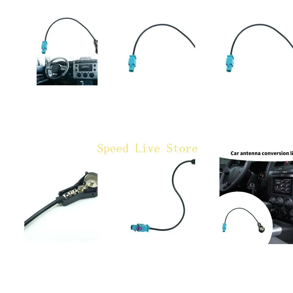547C Female to FAKRA Plug Universal For Various Stereo Systems Easy Installation