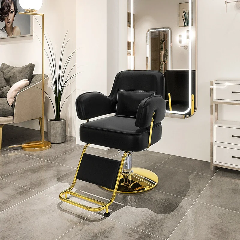

modern Nordic Furniture Barber Beauty Salon Chair Simplicity Roulette Manicure Pedicure Hair cadeira Station Auxiliary Furniture