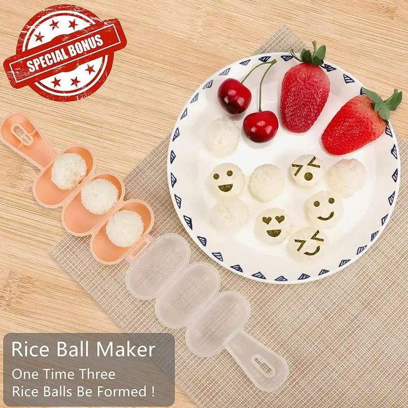 Mini Cookie Cutters Set Stainless Steel Rice Ball Maker 45 Pcs Food Cutters For Kids Lunch Accessories For Kids Lunch Box