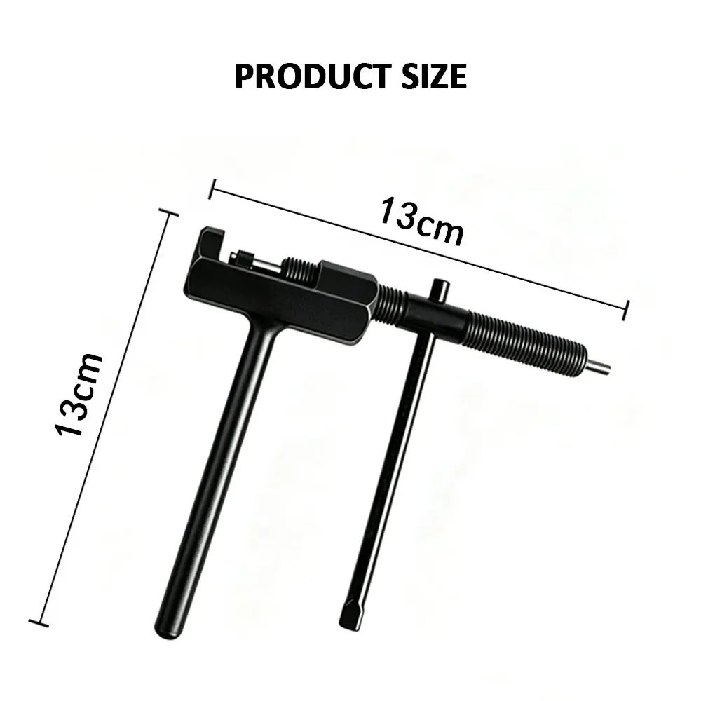 Universal Chain Removal Tool 420-530 Chain Cutter Riveting Tool Carbon Steel Material For Motorcycle Bike ATV Repair Tools