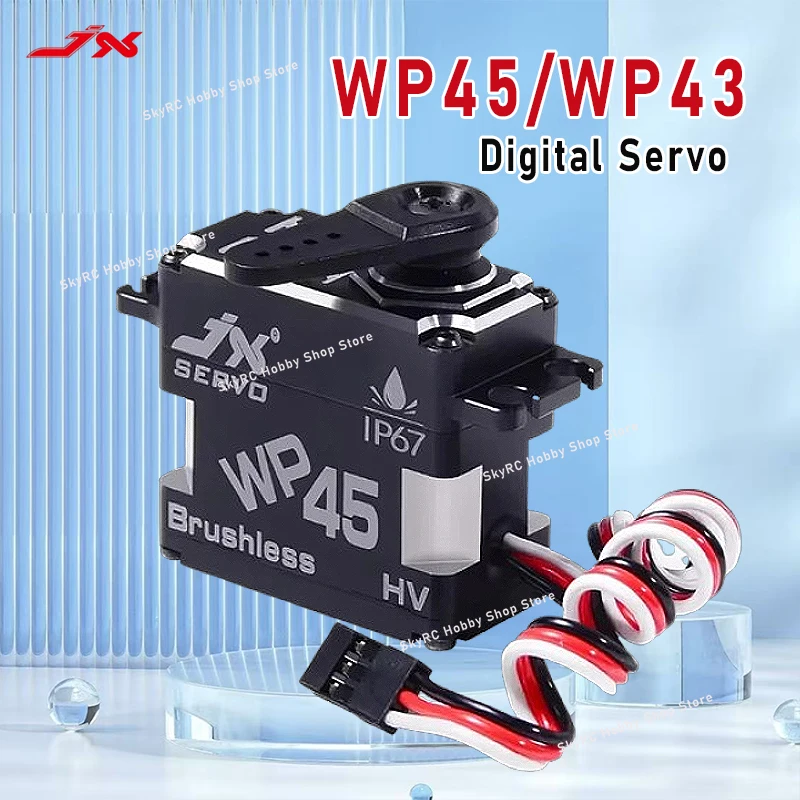 

JX Servo WP45 Водонепроницаемый сервопривод - крутящий момент 45 кг, номинал IP67, бесщеточный, цельнометаллическая шестерня, корпус с ЧПУ, для радиоуправляемых, робототехники и промышленного использования