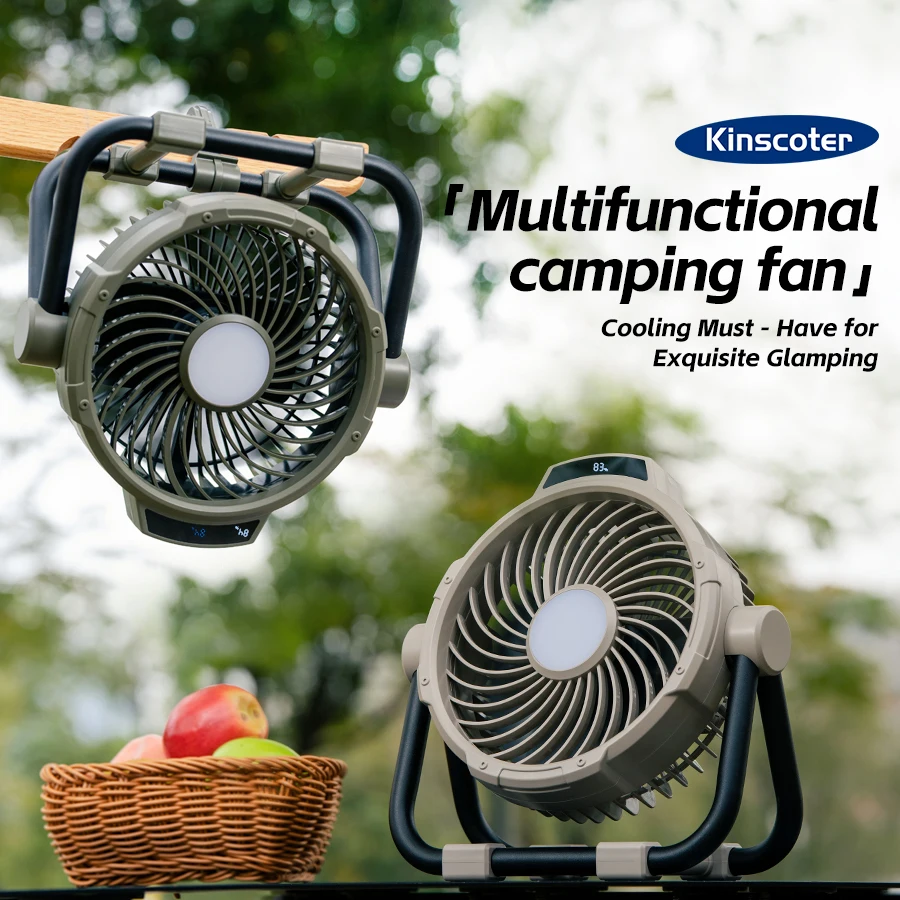 Carpa de Camping Portátil Recargable 10000mAh
