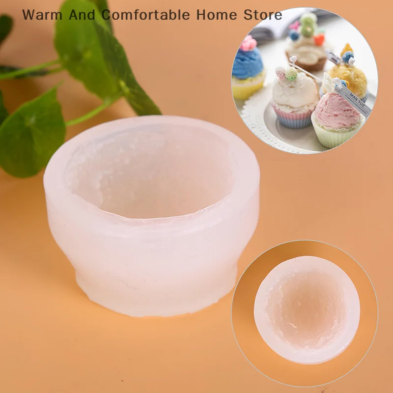 【SE】Ice Cream Ball Shaped Candle Making Silicone Soap Mold Cake DIY Mold