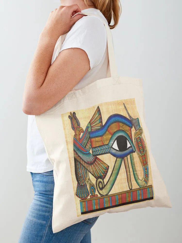 

Horus Tote Bag supermarket folding bag Canvas women bag shopping