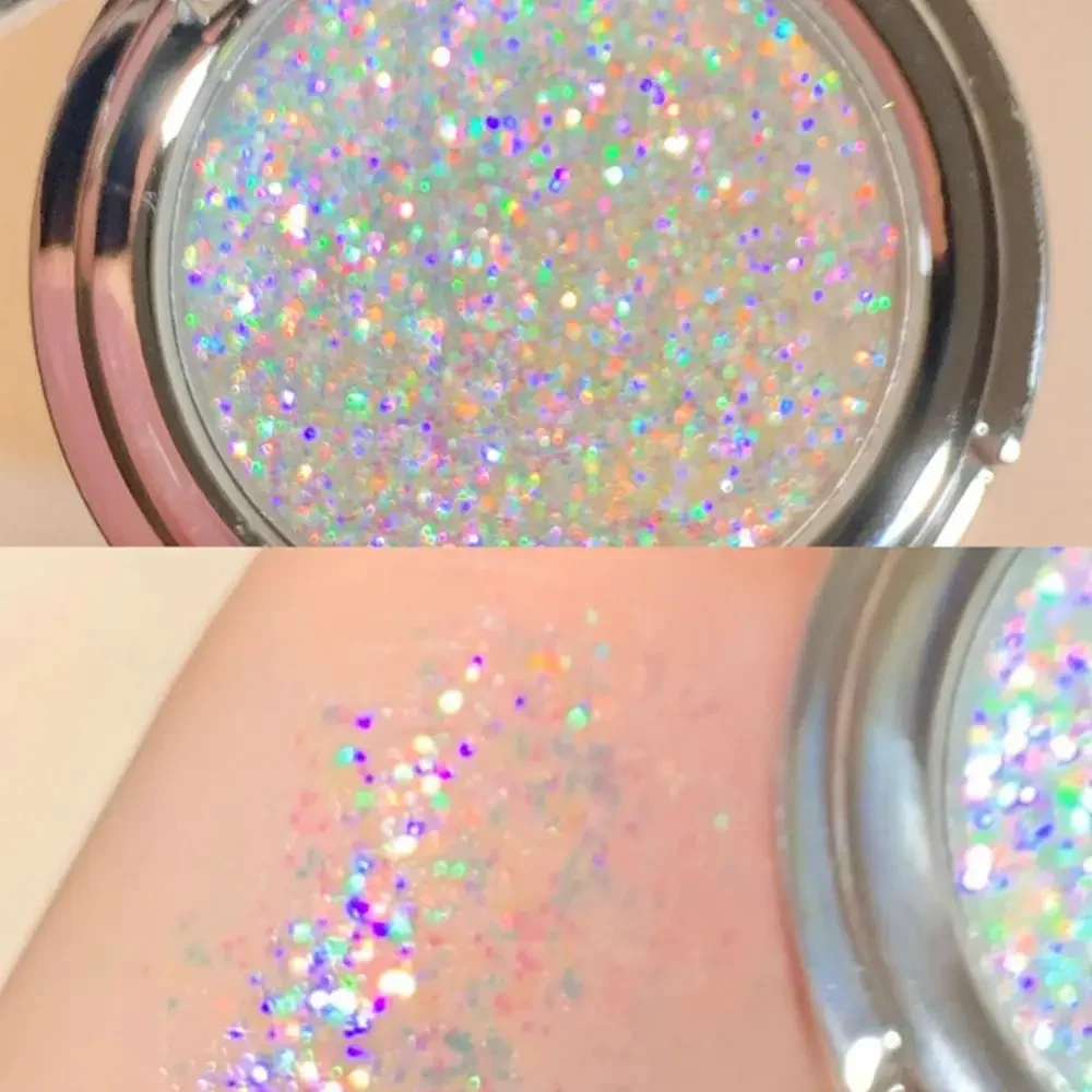 Heallor Glitter Glitter Eye Shadow Sparkling Party Makeup Look Beauty Best-seller monocromatico paillettes galleggianti opachi di lunga durata