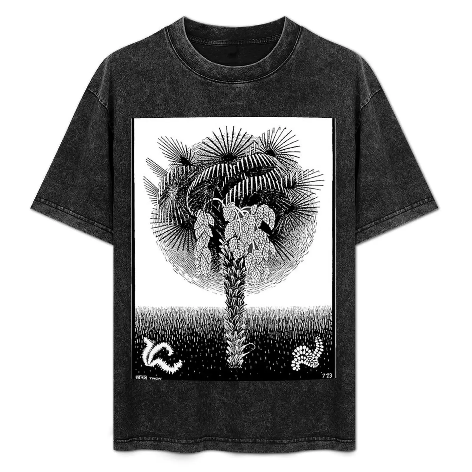 

M.C. Escher T-Shirt Classic Crew Neck Cotton T-Shirt
