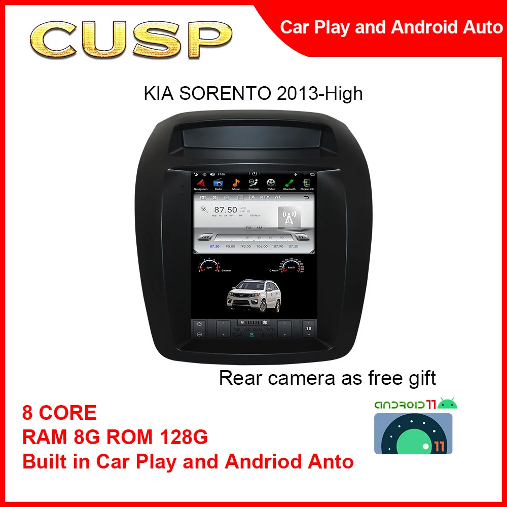 

ANDROID CAR STEREO GPS Vertical screen For KIA SORENTO 2013- High GXR 10.4 inch RAM 4G ROM 64G Car Multimedia