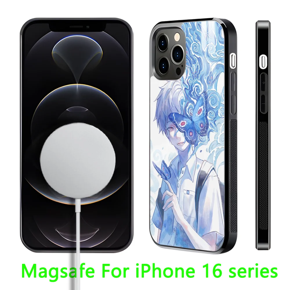 The S-summer H-hikaru died Phone Case For iPhone 16 15 14 13 12 11 Pro Max Plus Mini Magnetic Magsafe Wireless Charging Cover