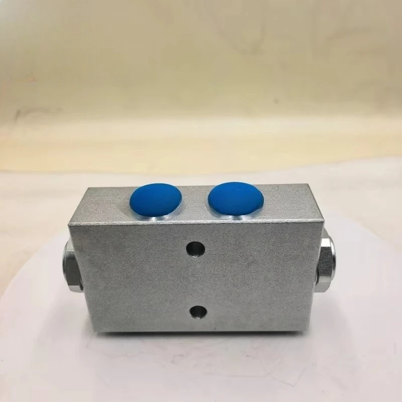 1/2-A Double Pilot Operated Hydraulic Directional Control Valve Zinc-Plated Steel 35 Mpa