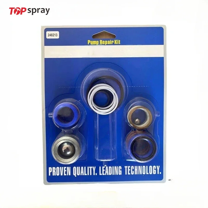 

248213 Airless Spray Pump Repair Kit Sealing Ring Fit GRC Sprayer 1095 5900 1595 Model Piston Rod O-ring