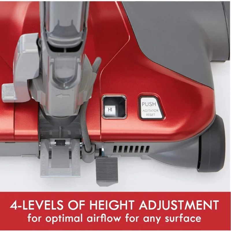 Kemore 8141414 Инструменты для чистки канистр в мешках, серия 400 + телескопическая палочка, красный