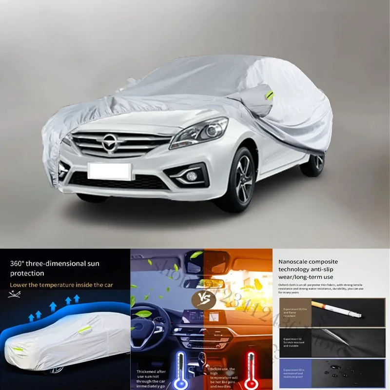 

For Haima-Famliy Auto Anti snow Anti dust Anti-uv Anti peeling paint And Anti Rainwater 210t car cover Car cover protection