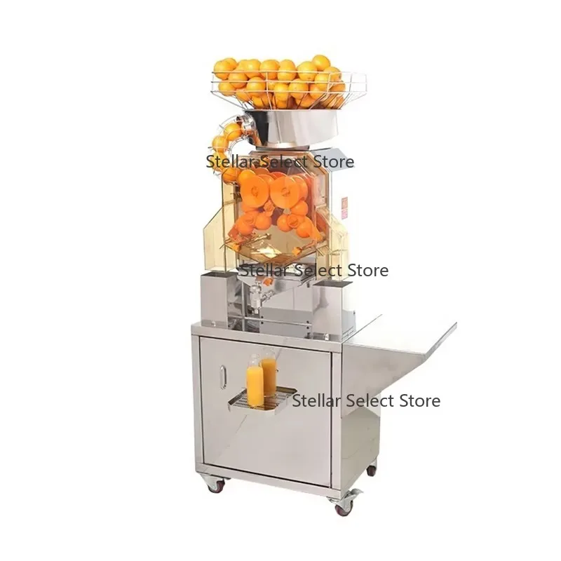 One-click Cleaning Low Noise Self-service Restaurant High-power Faucet Fruit Processing Plant Model Orange Juicer