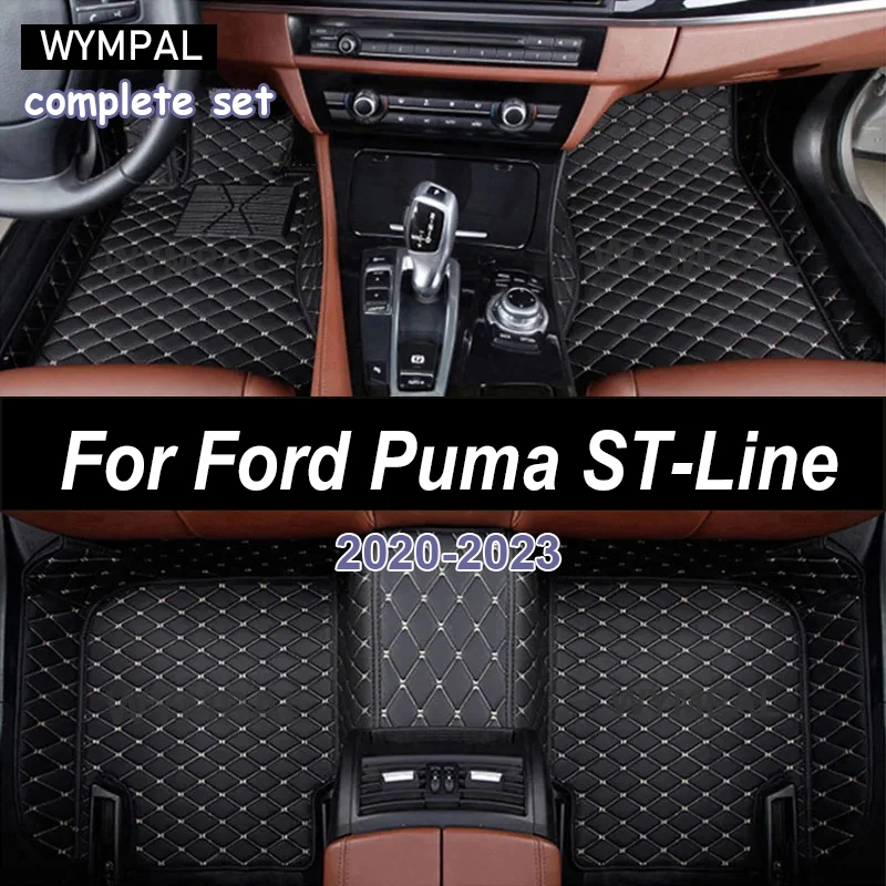 

Car Mats Floor For Ford Puma ST-Line V Crossover 2020 2021 2022 Waterproof Set Car Floor Mats Alfombrillas Coche Car Accessories