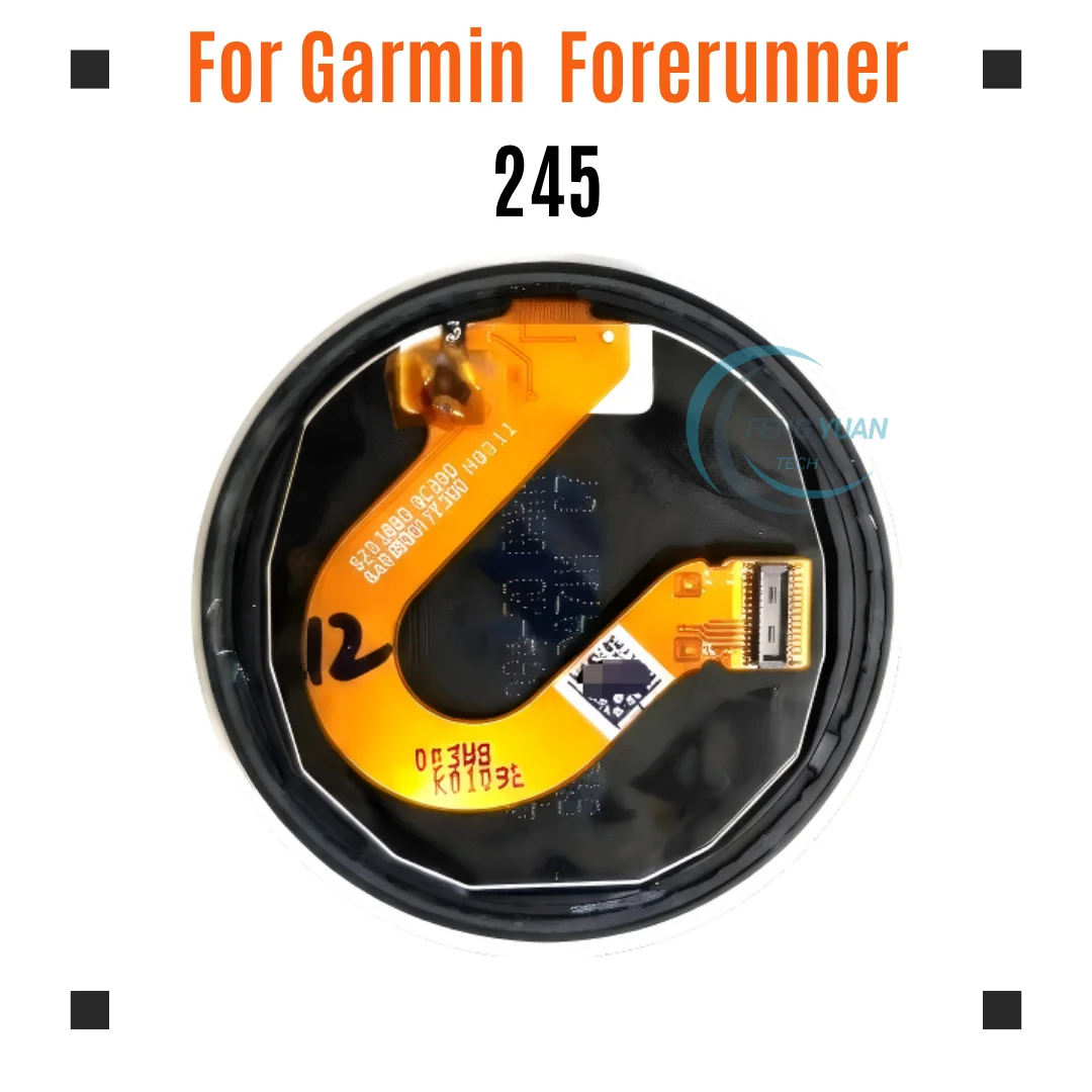 LCD Display Screen Replacement For Garmin Forerunner 245 Forerunner 245 Music Watch Repair Parts