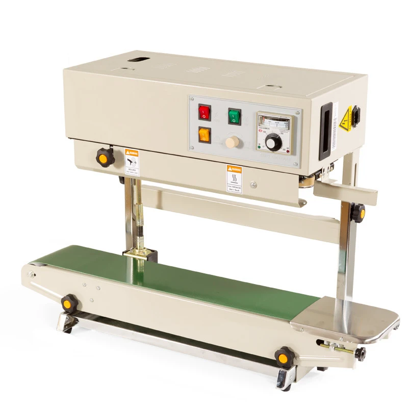 Vertical Semi-Automatic Electric Bearing Plastic Heat Bag Sealing Machine FR770 for Chemical & Commodity Packaging