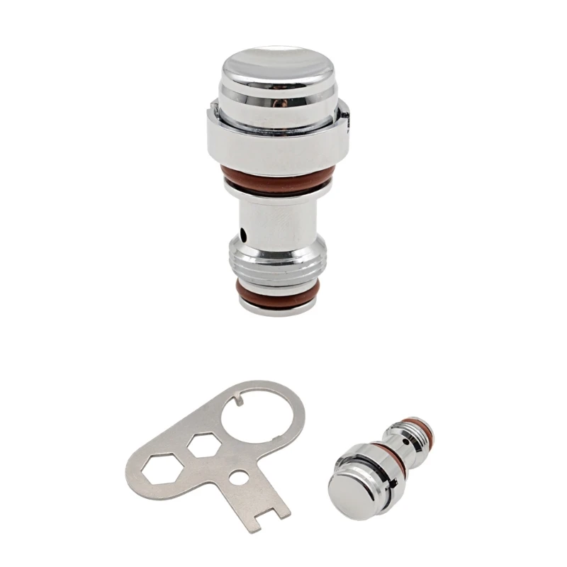 Metal inflator insert replacement part for routine repair use