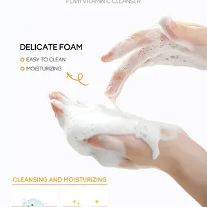 Vitamin C Deep Facial Pleaning Cleanser, Feuchtigkeitsfeuchtigkeit, Nelkenentfernung, Hautpflege, Waschschaum, Hautpflege 8 Hauptverkäufe Vitamin C -Seife - №3