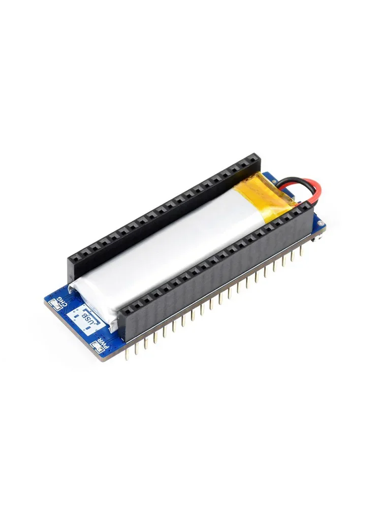 SkyDElWaveshare UPS Module For Raspberry Pi Pico, Uninterruptible Power Supply, Li-po Battery, Stackable Design，Pico-UPS-B