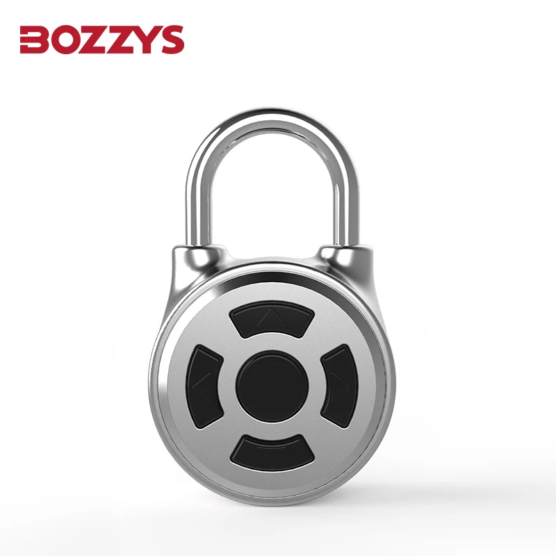 Bluetooth Padlock Smart Password Lock with APP Control 38mm USB Rechargeable for Suitcase Locker 3 Months Battery Unlock Records