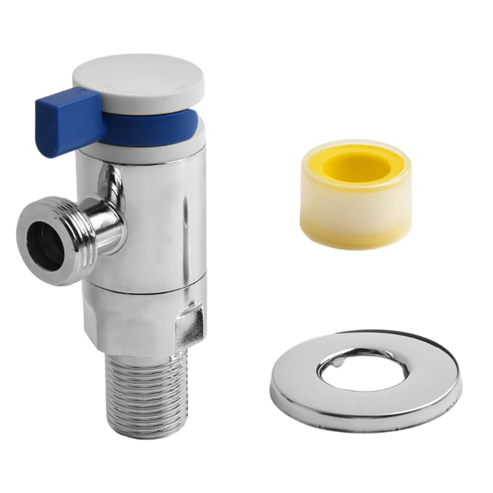 

Water Volume Toilet Inlet Angle Valve Wall Mounted Cold Hot For Bathroom ToiletWater Volume Toilet Inlet Angle Valve Hot Cold W