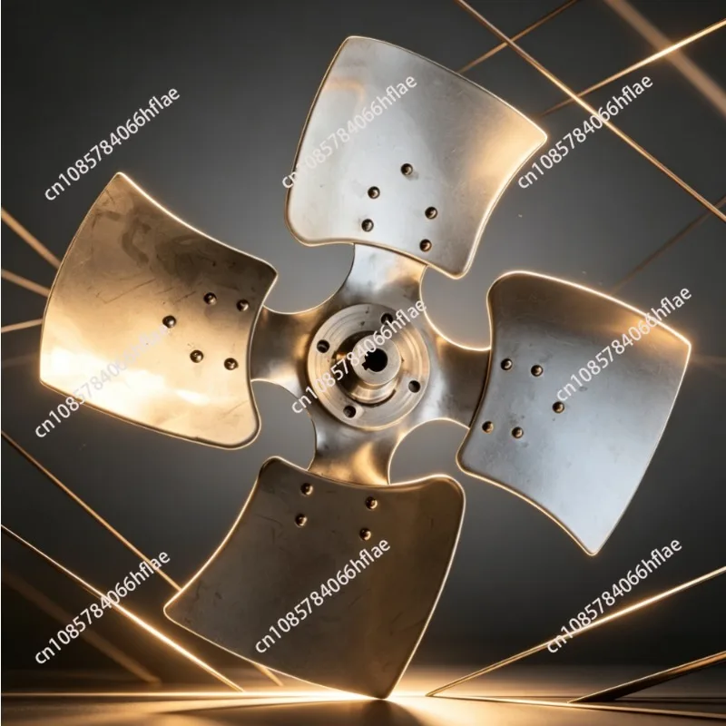 SF Series Axial Flow Fan Blade,Aluminum Alloy Explosion Proof Impeller,High Temperature Resistant,304 Food Grade Stainless Steel