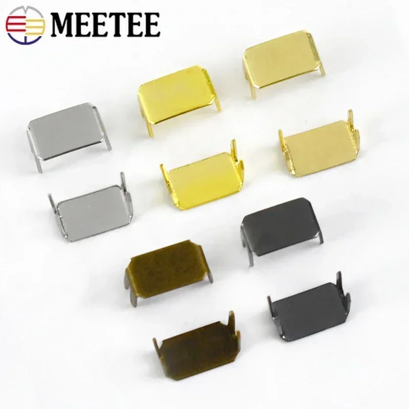 50/100Pcs 3#5#8#10# Non-slip Metal Zipper Stopper for Nylon