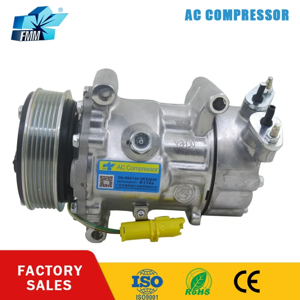 

SD6C12 A/C AC Compressor for Mini Cooper R55 R56 R57 64529223392 64522758433 64526942501 64522758145 64529213175 64529233392
