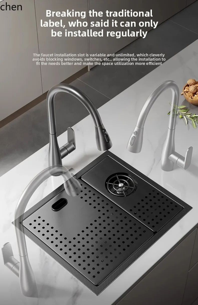 

ZML Stainless Steel Sink Small Size Tea Room Cup Washing Basin Undermount Sink