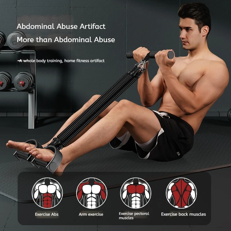 Pedal Tension Rope Puller Exercise superior quality Multi-functional Fitness Exercise Resistance Band Men Sports Gym Equipment