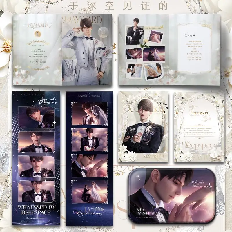 Love and Deepspace Xavier Zayne Rafayel Cute Kawaii Anime Character Merch Badge Decoration Creative High Value Cartoon Postcard