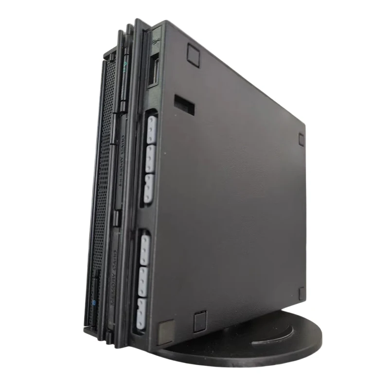 وحدة تحكم PS2 رفيعة صغيرة معدلة SMB + محرك أقراص قرص 2 في 1 وحدة تحكم ألعاب فيديو جهاز توجيه مدمج لألعاب SMB ولوحة تحويل HDMI