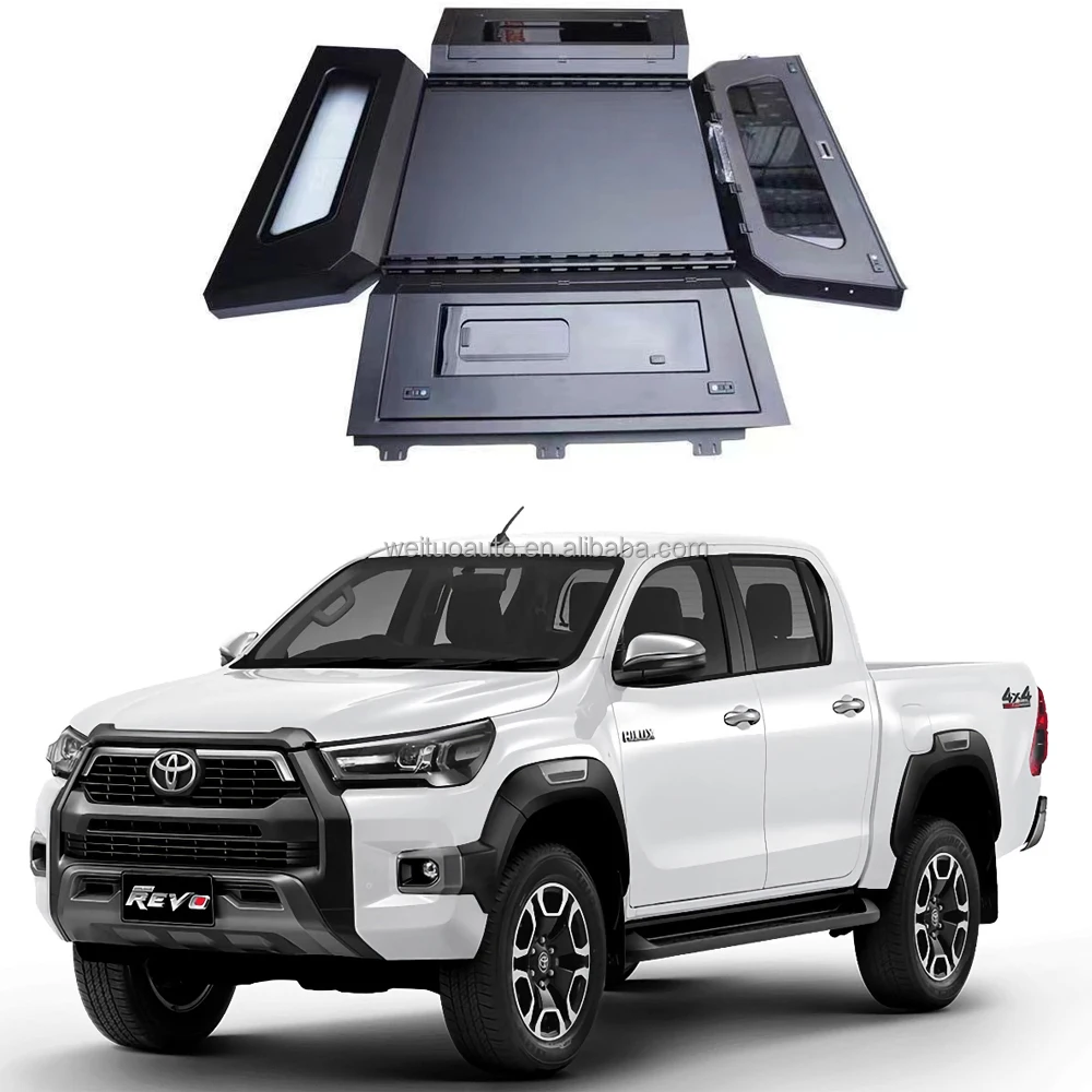 

Dream Car Canopy Pickup Modular Accessories Topper Camper 4x4 Truck Canopy For Hilux Revo GR SRS Tacoma Tundta Hot Sale