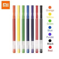 NEW Xiaomi Mijia Super  Colorful Writing Sign Pen 5/7 Colors Mi Pen 0.5mm Gel Pen Signing Pens for School Office Drawing