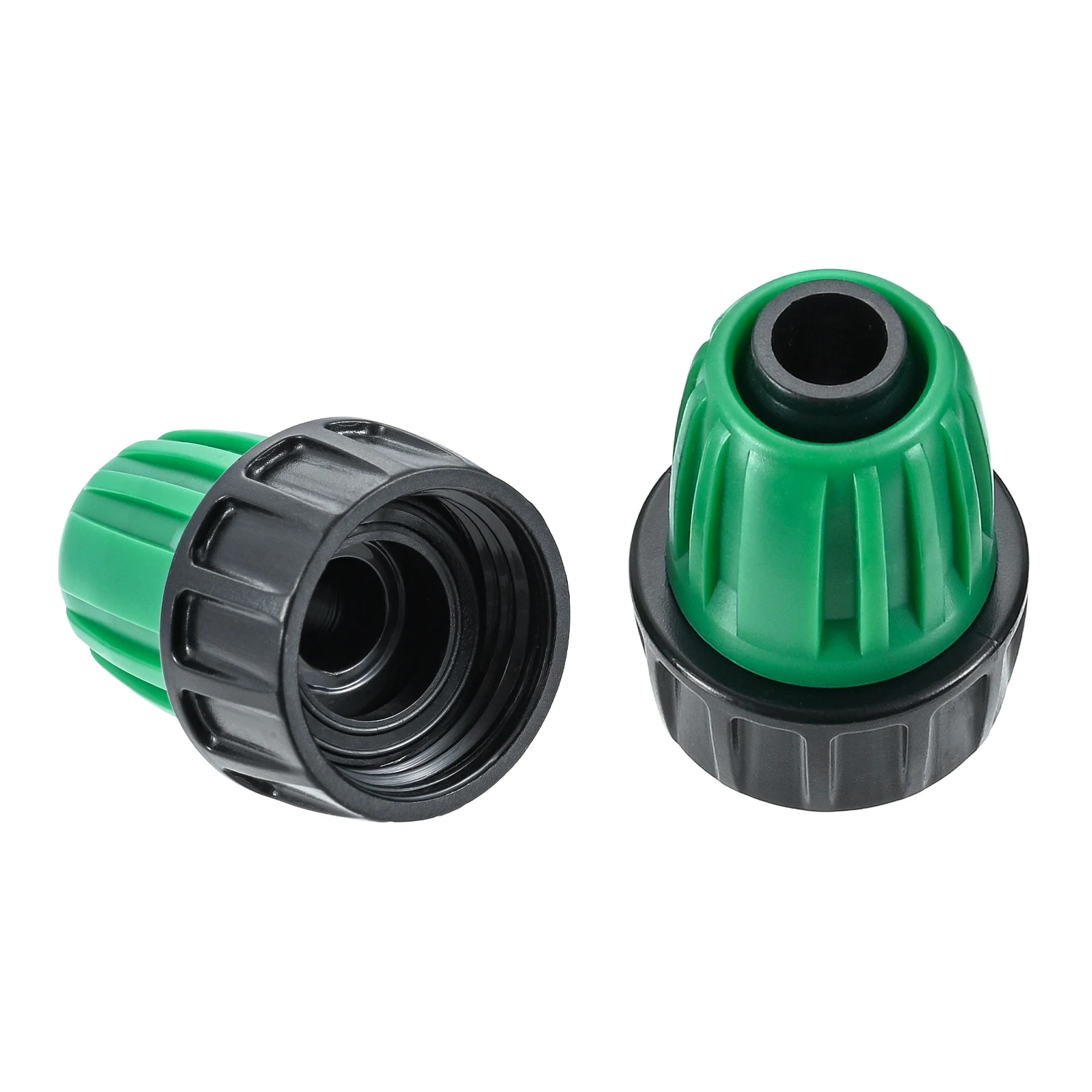 12Pcs 1/2 Inch Drip Irrigation Tubing To Faucet/Garden Hose Adapter, 3/4