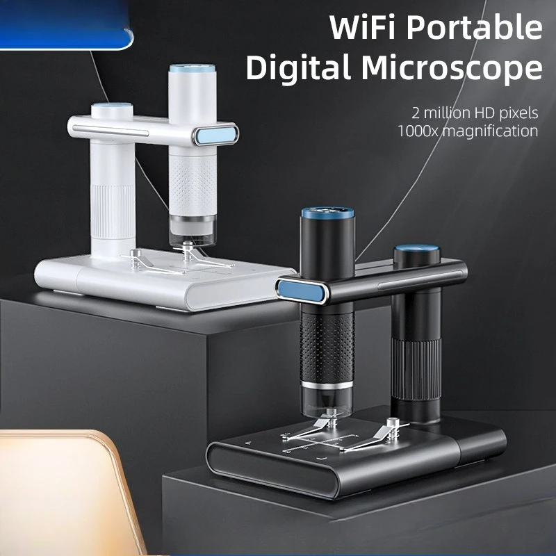 New WIFI microscope 2 million high definition 1000X optical electronics