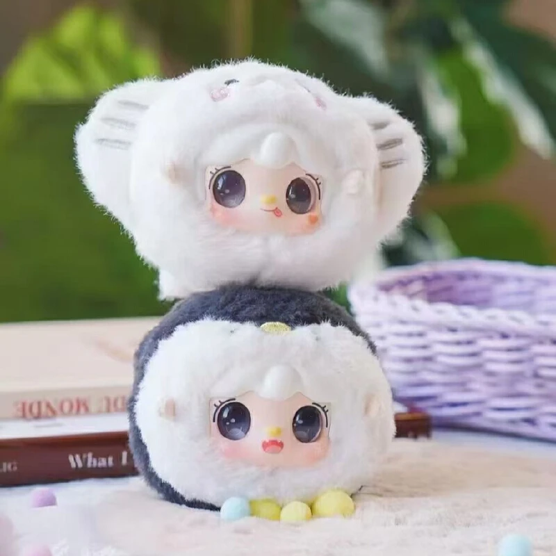 حقيقي Yooki V6 البسيطة المحيط الطفل سلسلة أفخم صندوق أعمى الفينيل الوجه العصرية اللعب حقيبة قلادة صندوق غامض لطيف صديق هدية عيد ميلاد