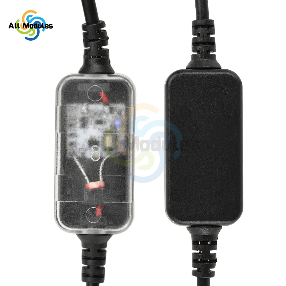 Interruptor de Sensor de luz, interruptor de Sensor de Control de luz, Cable USB, Cable de Sensor de luz de encendido automático de día/noche para luces de techo, tira LED