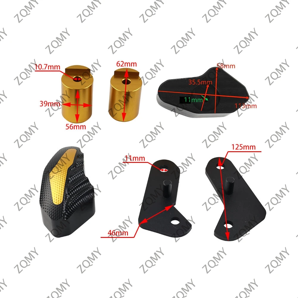 Motorcycle Engine Sliders Protector For Suzuki GSXR1000 GSXR 1000 2017 2018 2019 2020 2021 2022 2023