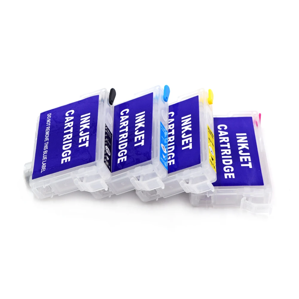 

Многоразовый картридж без чипа для Epson 212XL для принтера Epson Expression Home XP-4100 XP-4105 WorkForce WF-2830 WF-2850