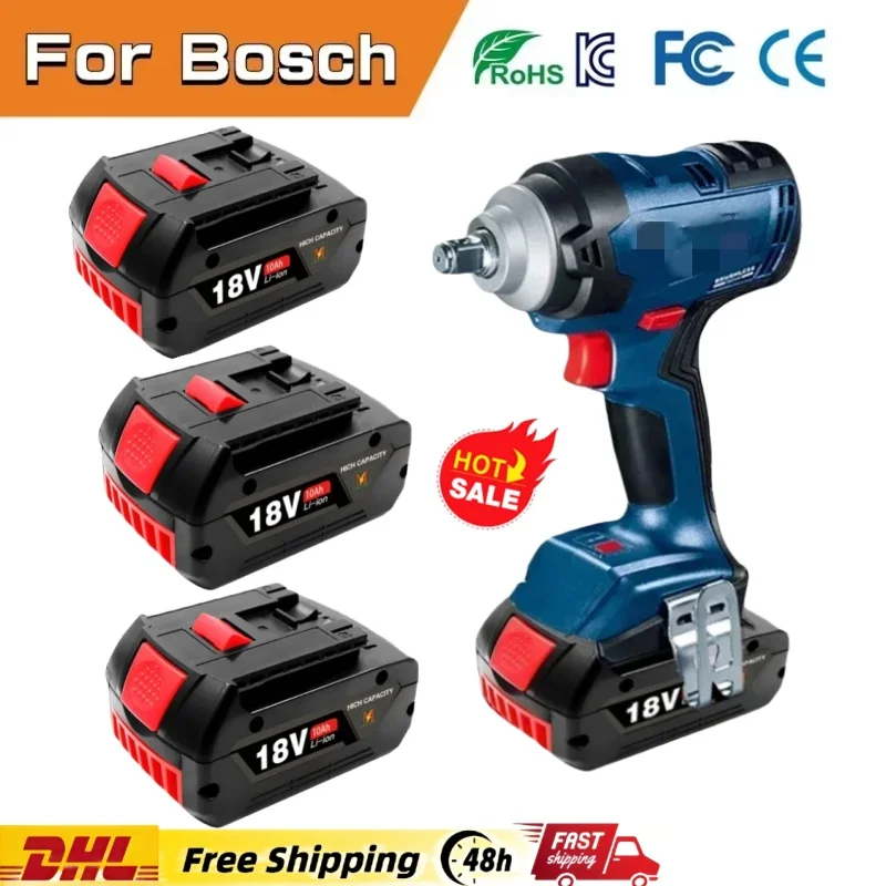 

✳️For bosch 18V 8.0AH rechargeable lithium-ion battery Wholesale Price GBA18V BAT618, Suitable for Multiple Tools and Devices❇️