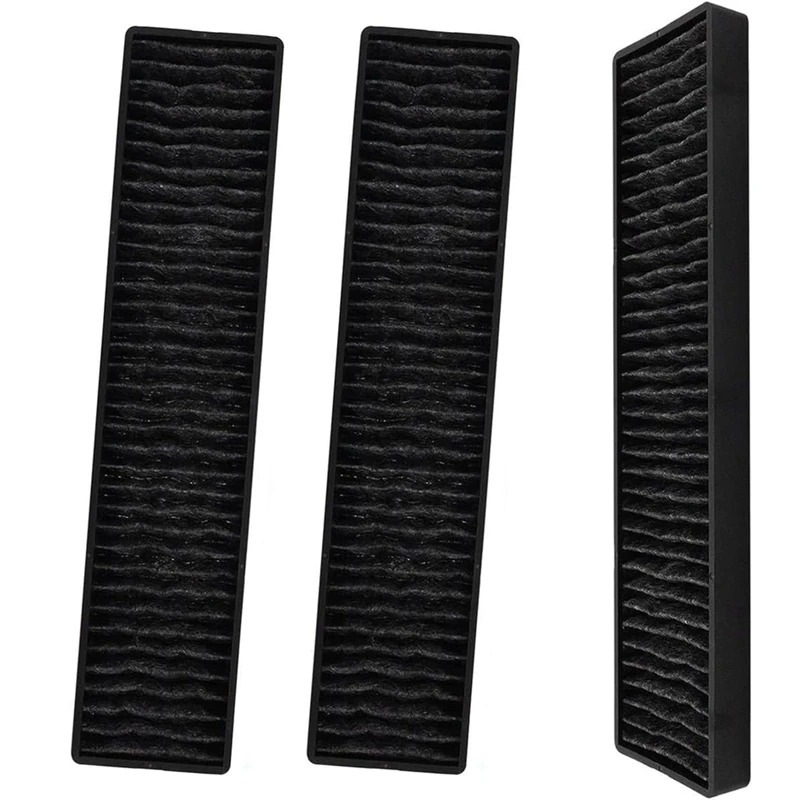 3Pcs 5230W1A003A Microwave Charcoal Filter Replacement Parts For LG Kenmore GE Microwave Air Filter,Charcoal Filter