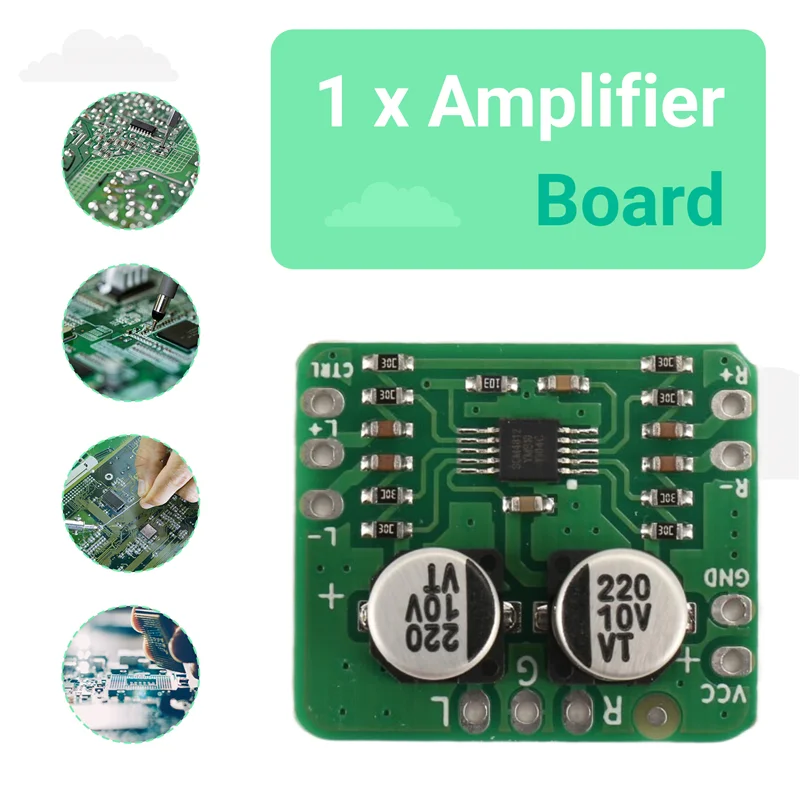 Headphone Amplifier Board 150 MW Audio Differential Balanced TPA6112 & SGM4812 HIFI Amp Module Speaker Module-Y41A