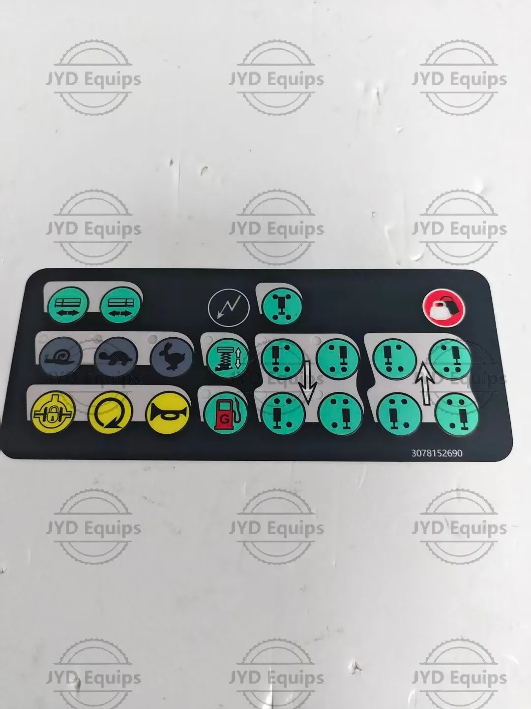 Control Box Decal 3078152690 3078152690B for Haulotte Scissor Lift Compact 10DX 12DX H15SXL